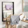 Wall Mounted Drying Rack Black - Brightroom™: Steel Pull Down Clothes Dryer, Folding Mountable, 10kg Capacity