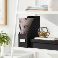 Canvas Magazine File Holder And Organizer - Brightroomâ„¢