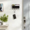 Metal Entryway Organizer Matte Black - Brightroom™