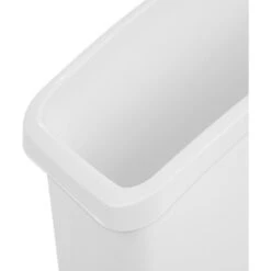 Under Sink Waste And Sorting Can - Brightroom™: Compact Kitchen Trash Can, 5.8 Gallon, White, Textured Finish -Brightroom GUEST 4599cf24 3763 4cad 8df4 c0276924b1a3