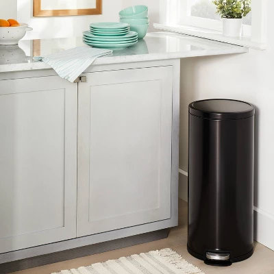 30L Round Step Trash Can - Brightroom™ 1 30L Round Step Trash Can - Brightroom™