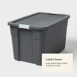 34gal Latching Tote - Brightroom™ -Brightroom GUEST 7f746218 dd24 4d46 bdc1 c41ab6390e28