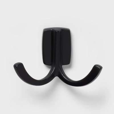 Modern Octopus Hook Matte Black - Brightroom™: Cast Aluminum Towel Hook, Powder-Coated, 20lb Capacity 2 Modern Octopus Hook Matte Black - Brightroom™: Cast Aluminum Towel Hook, Powder-Coated, 20lb Capacity - Image 2