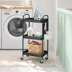 3 Tier Pegboard Cart - Brightroom™