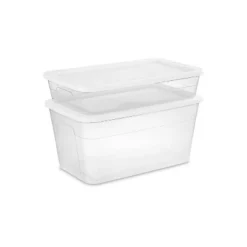 41qt Clear Under Bed Storage Box White - Brightroom™ -Brightroom GUEST 963fecc3 f7c5 4c85 832d cacf816aa6fb