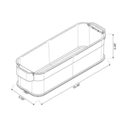 Click In Place 4.5qt Clear Slim Plastic Storage Bin With White Latch For Home And Office Organization - Brightroom™ -Brightroom GUEST a10f87bc a0aa 4c07 bd5c 31d4e640186f