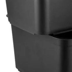 Folio Heavy Duty Storage Bin - Brightroom™: Black Plastic, Stackable, Portable, Universal Storage, 18.6 Volume Capacity 18 Folio Heavy Duty Storage Bin - Brightroom™: Black Plastic, Stackable, Portable, Universal Storage, 18.6 Volume Capacity -Brightroom GUEST aa51cd5b 4790 4d5a ac45 a42255c74a0d 1