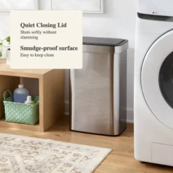 Motion Wastebasket Without Liner - Brightroom™ -Brightroom GUEST b7fa6407 dbdb 4a84 bde3 b577efecec40