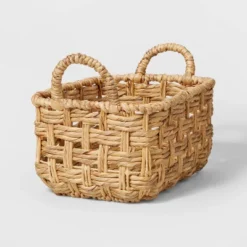 Rectangular Twisted Open Checkered Weave Basket - Brightroom™ -Brightroom GUEST ba61f796 9806 4ff8 aafe 74316e76c14d