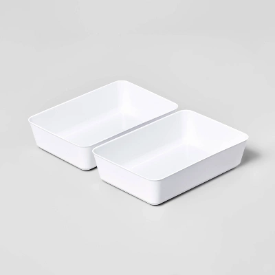 2pk Large Storage Trays - Brightroom™ 5 2pk Large Storage Trays - Brightroom™ - Image 5