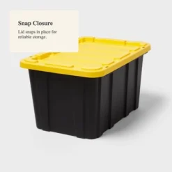 27gal Heavy Duty Storage Tote - Brightroom™ -Brightroom GUEST d0ab1814 7e17 46e1 b2bc cee65b2262f2