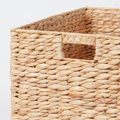 XL Woven Water Hyacinth Basket - Brightroom™ 2 XL Woven Water Hyacinth Basket - Brightroom™ - Image 2