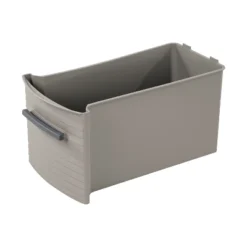 4 Drawer Skinny Tower Dark Gray - Brightroom™: Plastic Storage Drawers, Decorative Organizer, No Assembly Required -Brightroom GUEST f5efc33a 6081 4d93 91ed aab50178c010